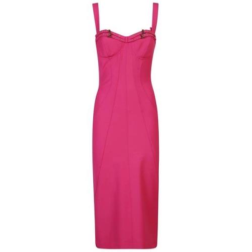 Fuchsia Kjole Aw24 Elegant Trendy