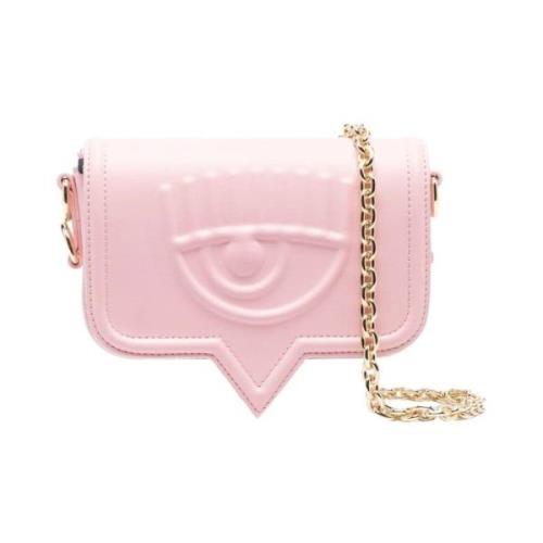 Debossed Logo Crossbody Veske