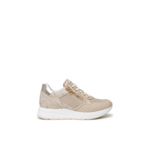 Ivory Zip Sneakers