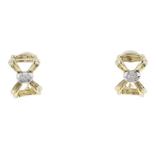 Pre-owned Yellow Gold earrings