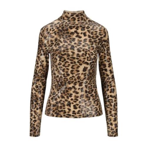 Glam Animal Print Top