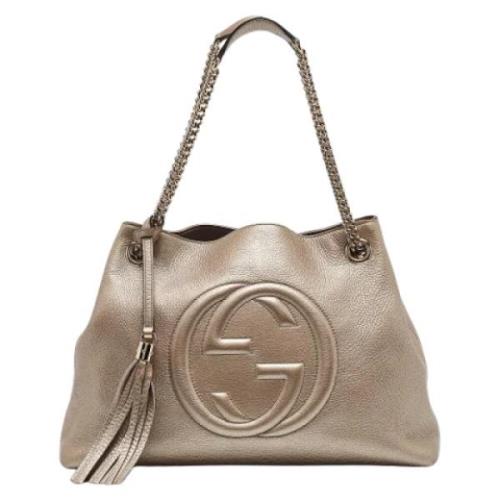 Pre-owned Leather gucci-bags