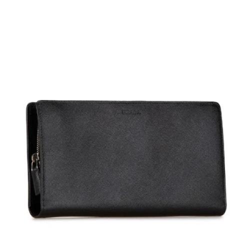 Pre-owned Leather wallets