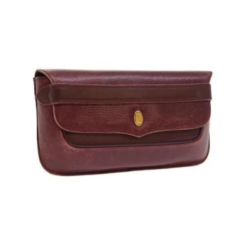 Pre-owned Leather clutches