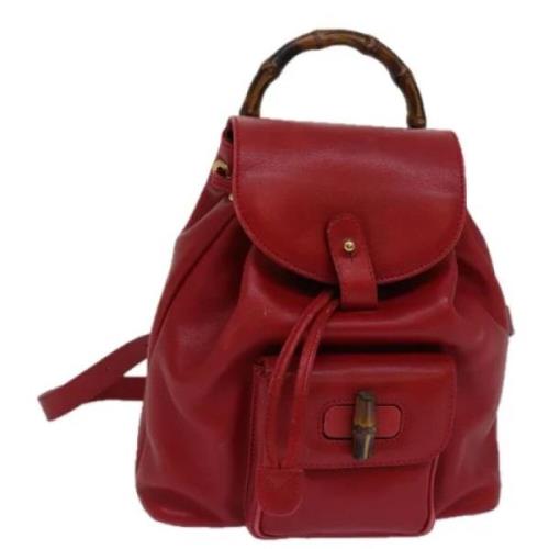 Pre-owned Leather backpacks