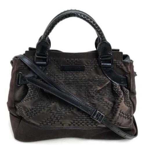 Pre-owned Suede handbags