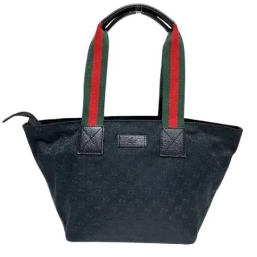 Pre-owned Canvas gucci-bags