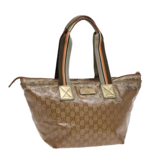 Pre-owned Canvas gucci-bags