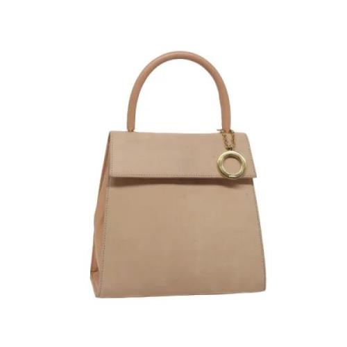 Pre-owned Suede handbags