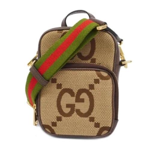 Pre-owned Canvas gucci-bags