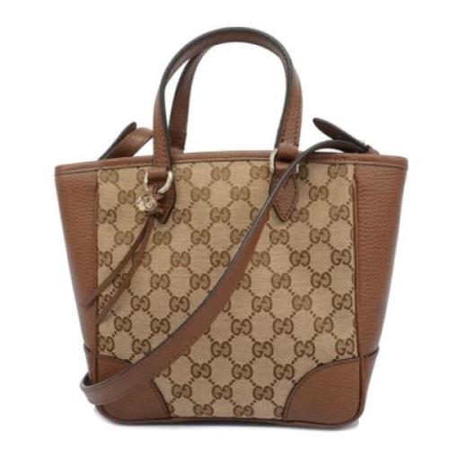 Pre-owned Canvas gucci-bags