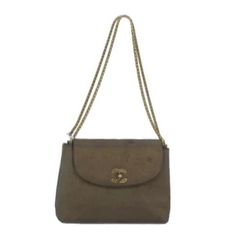 Pre-owned Suede handbags