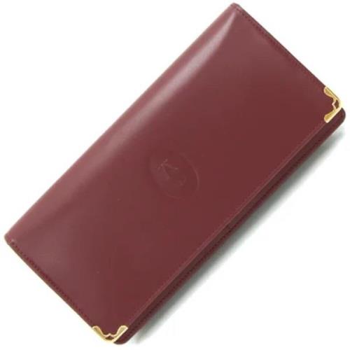 Pre-owned Leather wallets