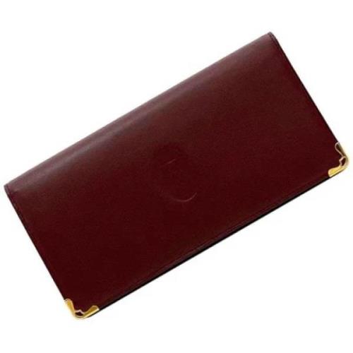 Pre-owned Leather wallets