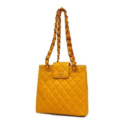 Pre-owned Leather chanel-bags