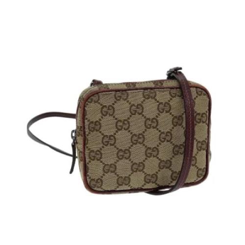 Pre-owned Canvas gucci-bags