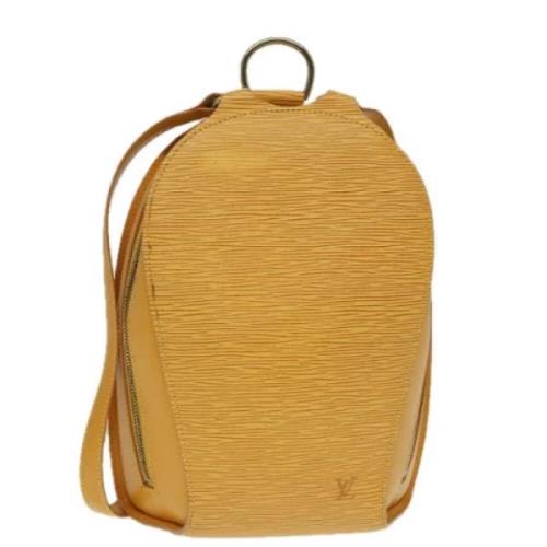 Pre-owned Leather backpacks