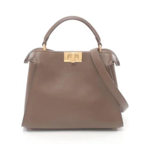 Pre-owned Leather fendi-bags