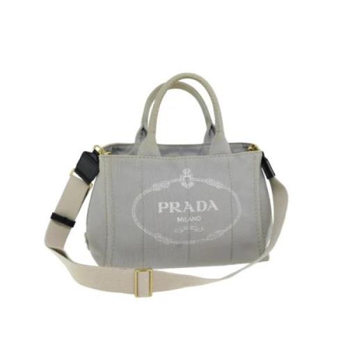 Pre-owned Cotton prada-bags