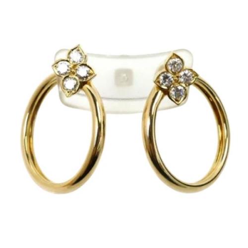 Pre-owned Yellow Gold earrings