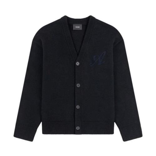 Svart Signature Cardigan Sweaters