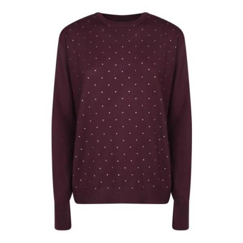 Bordeaux Strikkeplagg Aw24