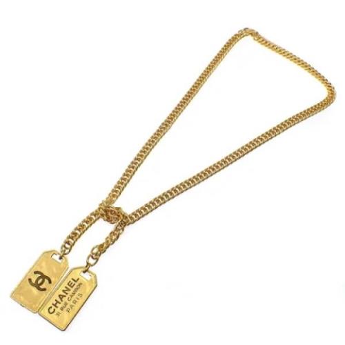 Pre-owned Metal chanel-jewelry