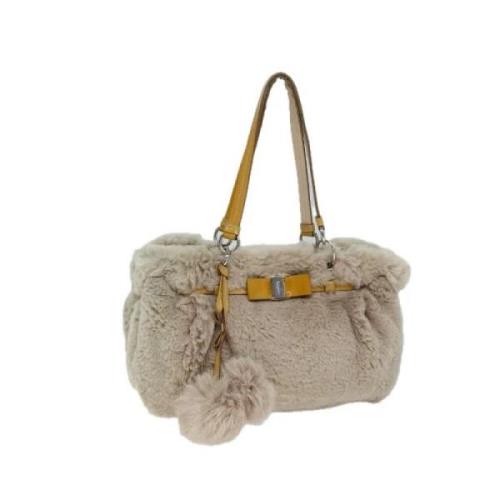 Pre-owned Cotton handbags