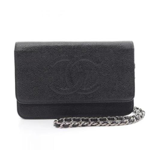 Pre-owned Leather chanel-bags