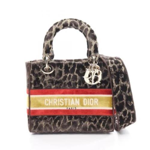 Pre-owned Fabric dior-bags