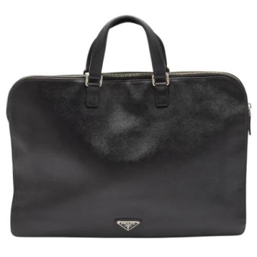 Pre-owned Leather briefcases