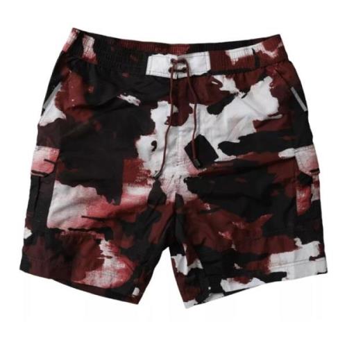 Camouflage Svømmeshorts med Lommer