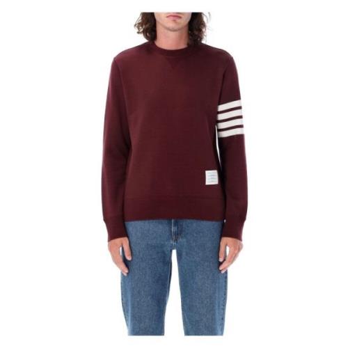 Burgunder Strikket Crewneck Aw24