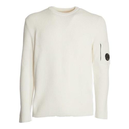 Hvit Crew Neck Strikkeplagg Aw24