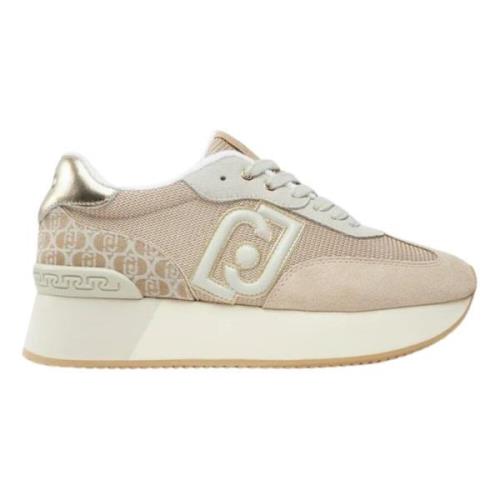 Flate Sneakers Sand Sko