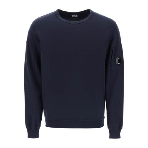 Crew-neck sweatshirt med ikonisk ermelomme