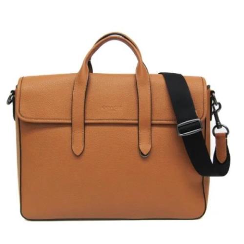 Pre-owned Leather briefcases