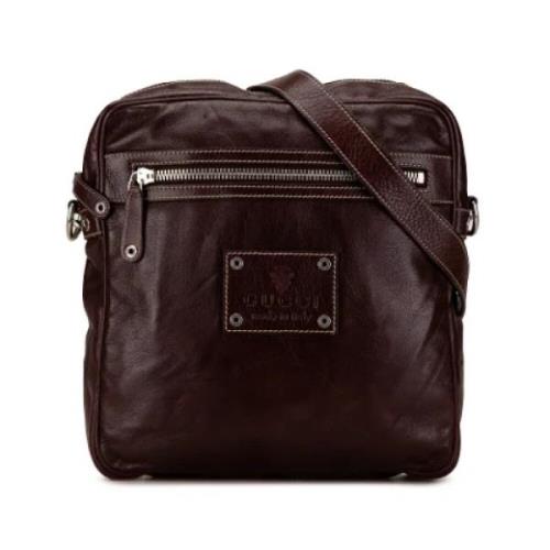 Pre-owned Leather crossbody-bags