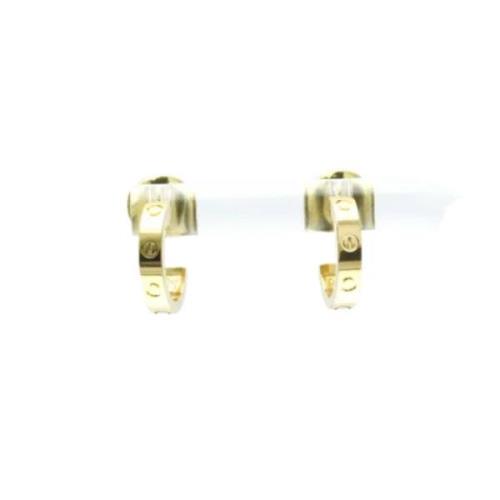 Pre-owned Yellow Gold earrings