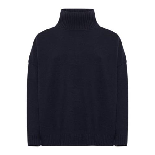 Navy Ull Turtleneck Sweater