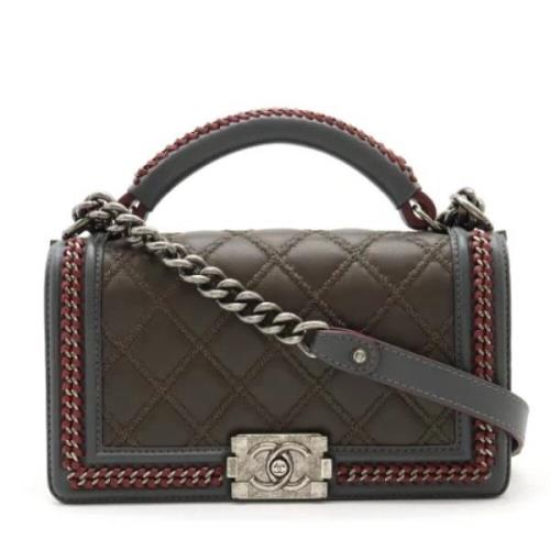 Pre-owned Leather chanel-bags