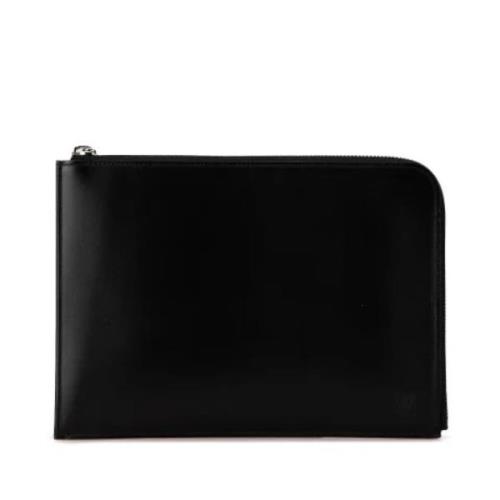 Pre-owned Leather clutches