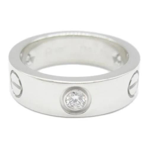 Pre-owned White Gold rings