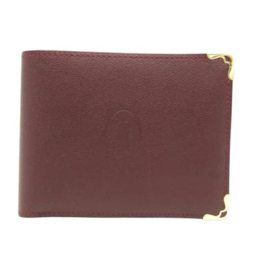 Pre-owned Leather wallets