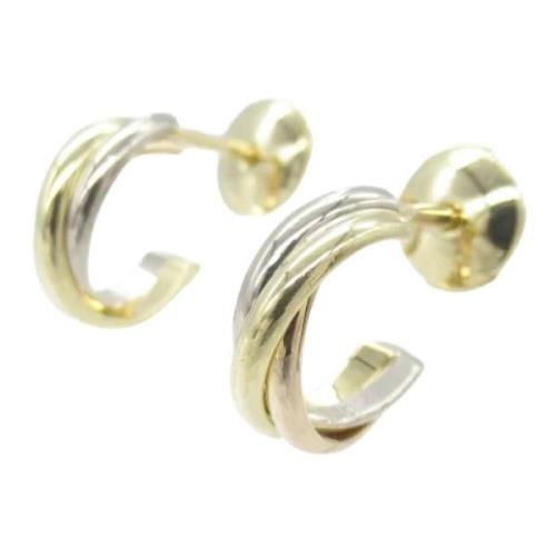 Pre-owned Yellow Gold earrings