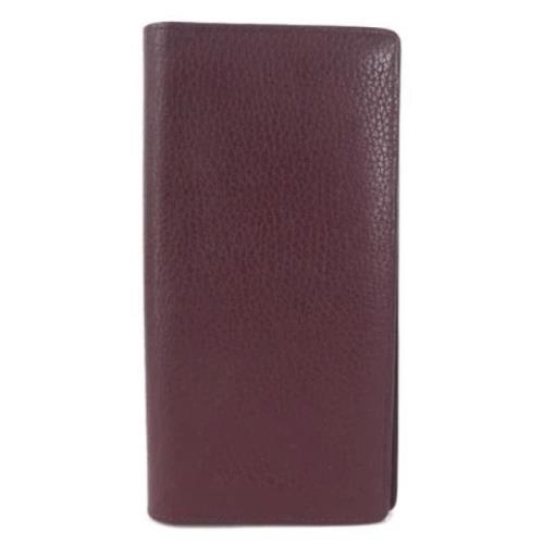 Pre-owned Leather wallets