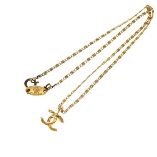 Pre-owned Metal chanel-jewelry