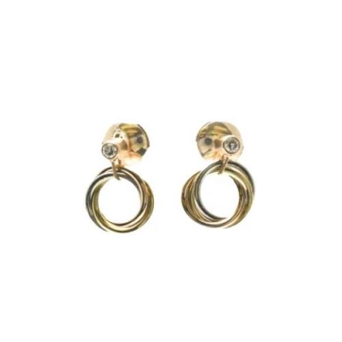 Pre-owned Yellow Gold earrings