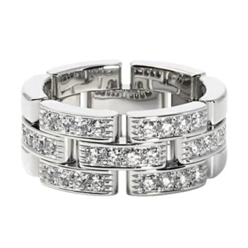 Pre-owned White Gold rings