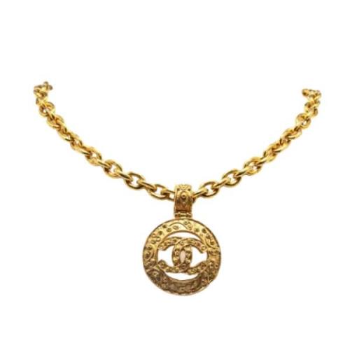 Pre-owned Metal chanel-jewelry